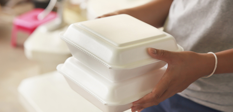 鸿运国际的泡沫塑料材料和可持续的回收解决方案-食品行业